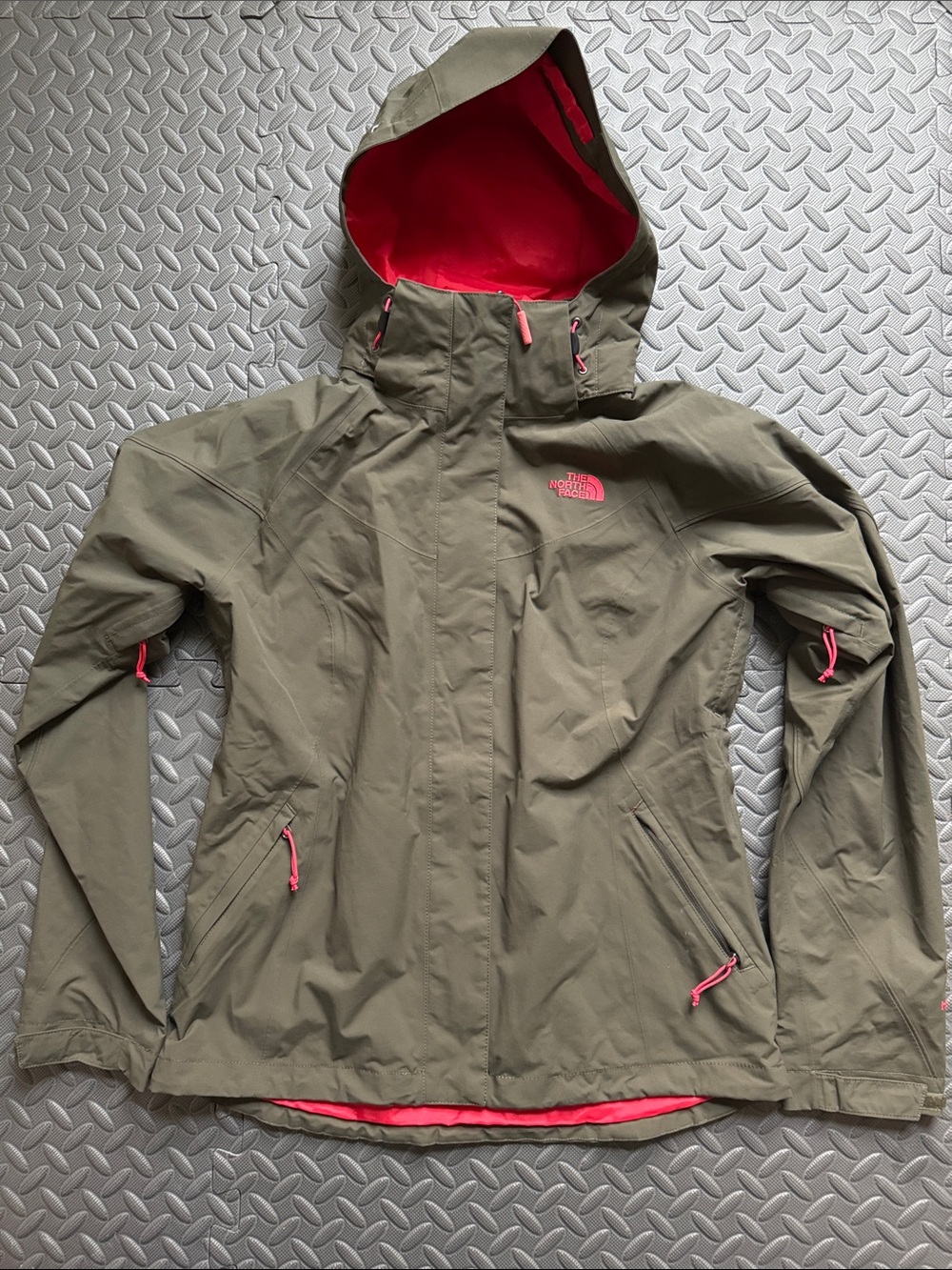 North Face Women’s Olive Green Jacket Sz Small